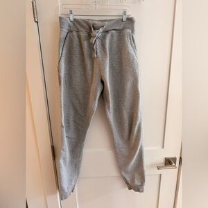 Cozy Gray Drawstring Jogger Pants for Women